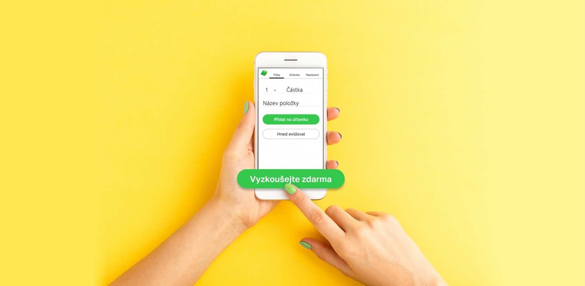 Leeto mobile cashier in a bright yellow brand world